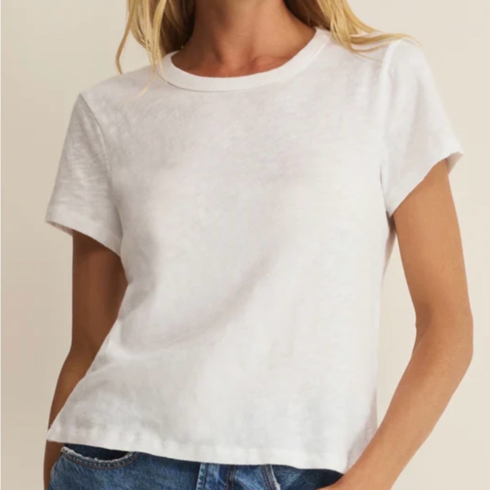 Zsupply cotton white tee